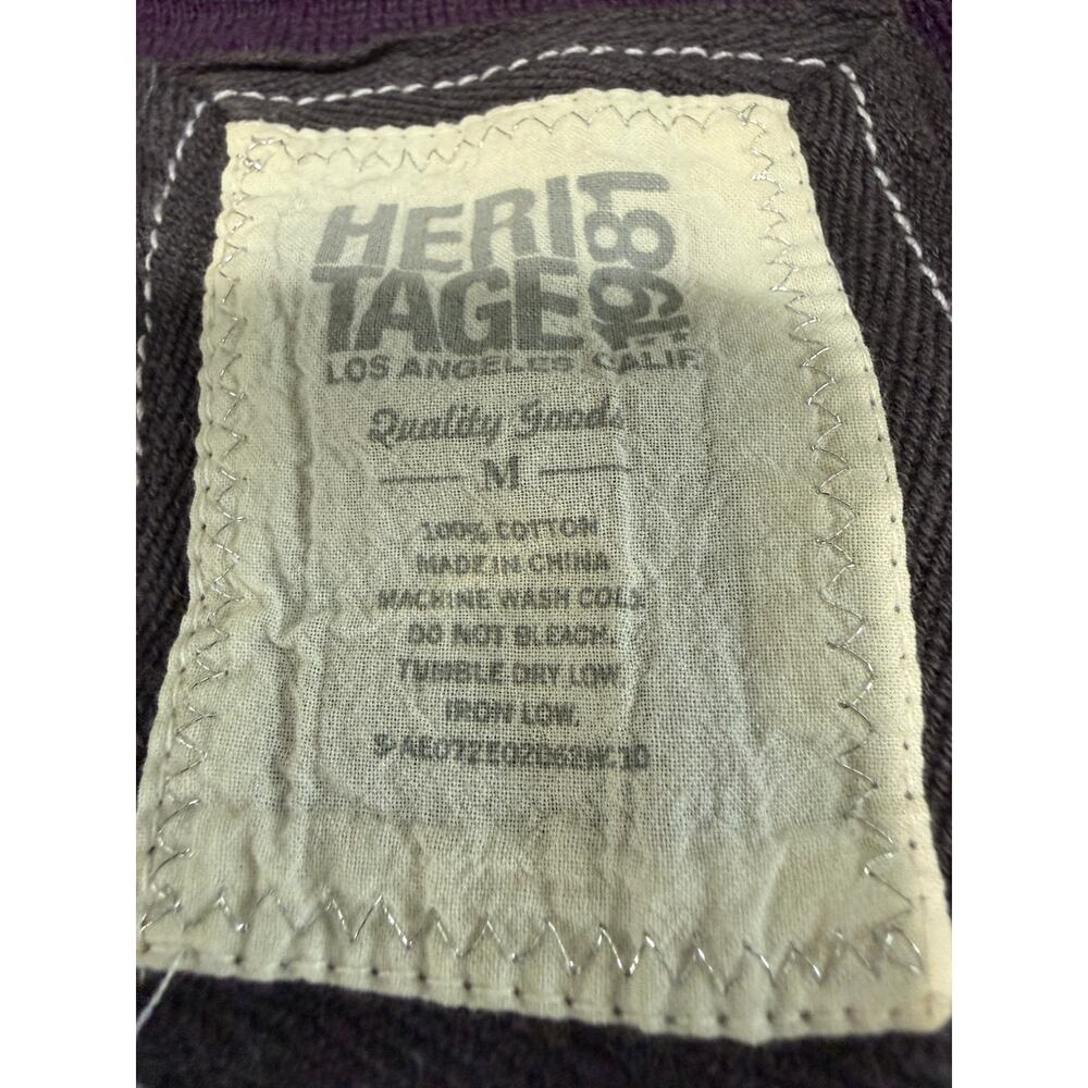 Y2K Cardigan Heritage 1981 Med Dark Academia Colligate Elevated Indie Twee - Picture 8 of 8